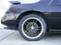 Close up of new wheels